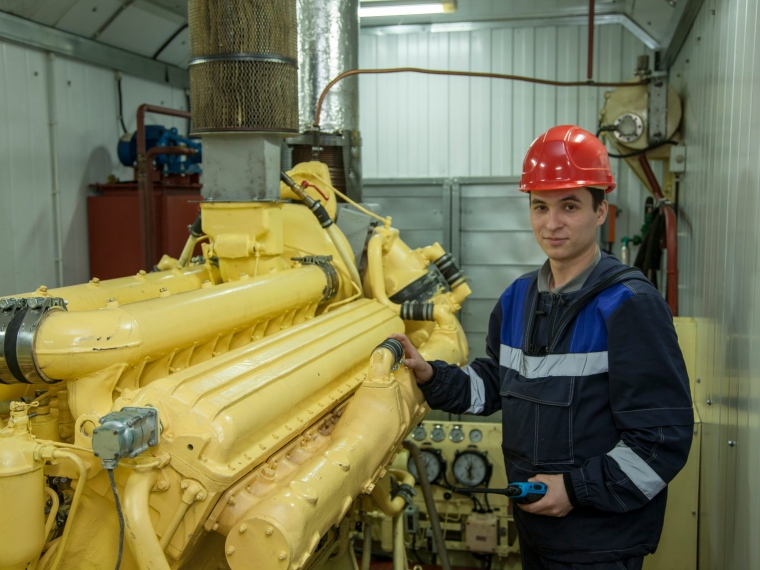 Изображение Машинист двигателей внутреннего сгорания в учебном центре Альянс